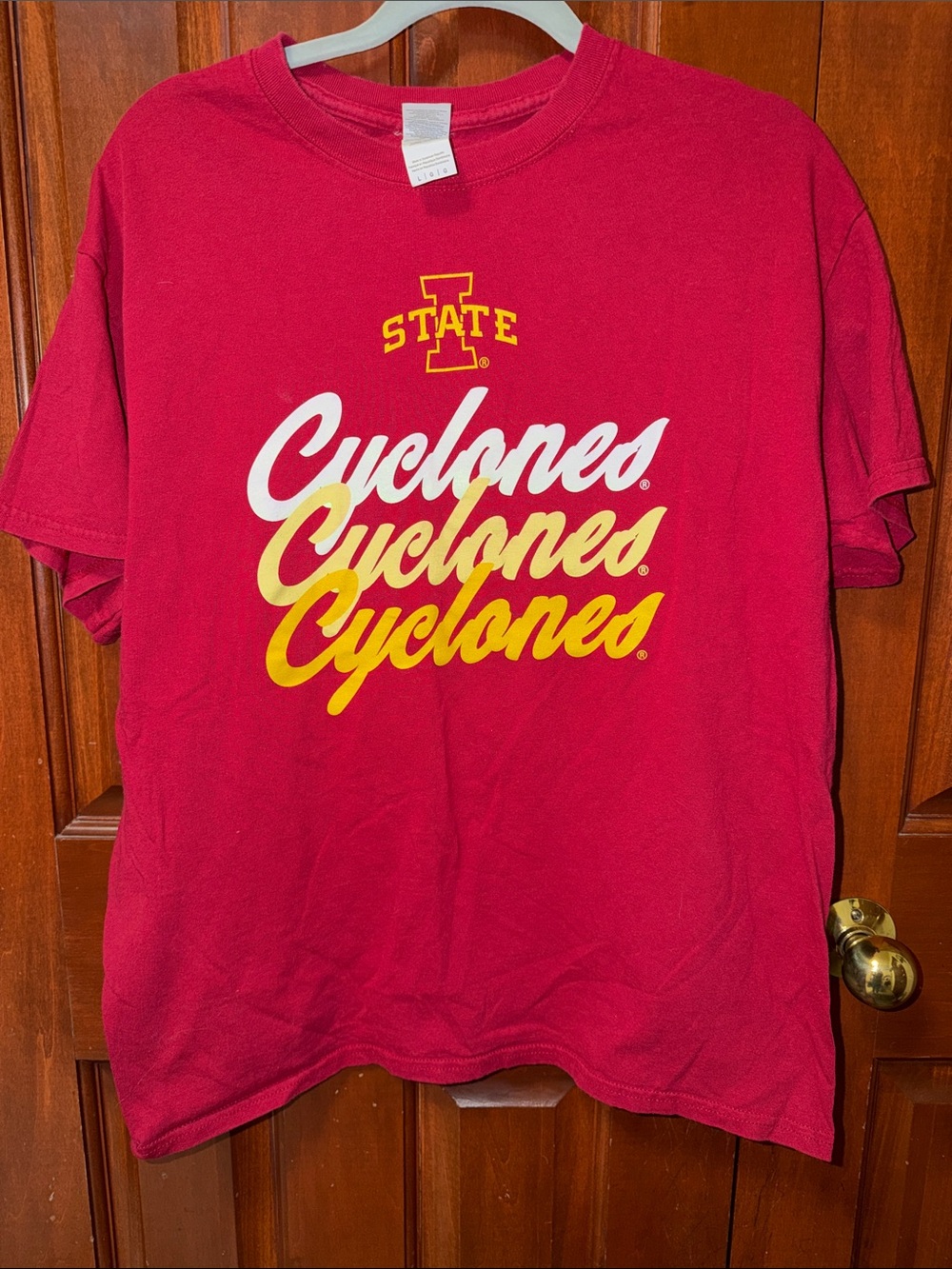Cyclones Red Graphic T-Shirt